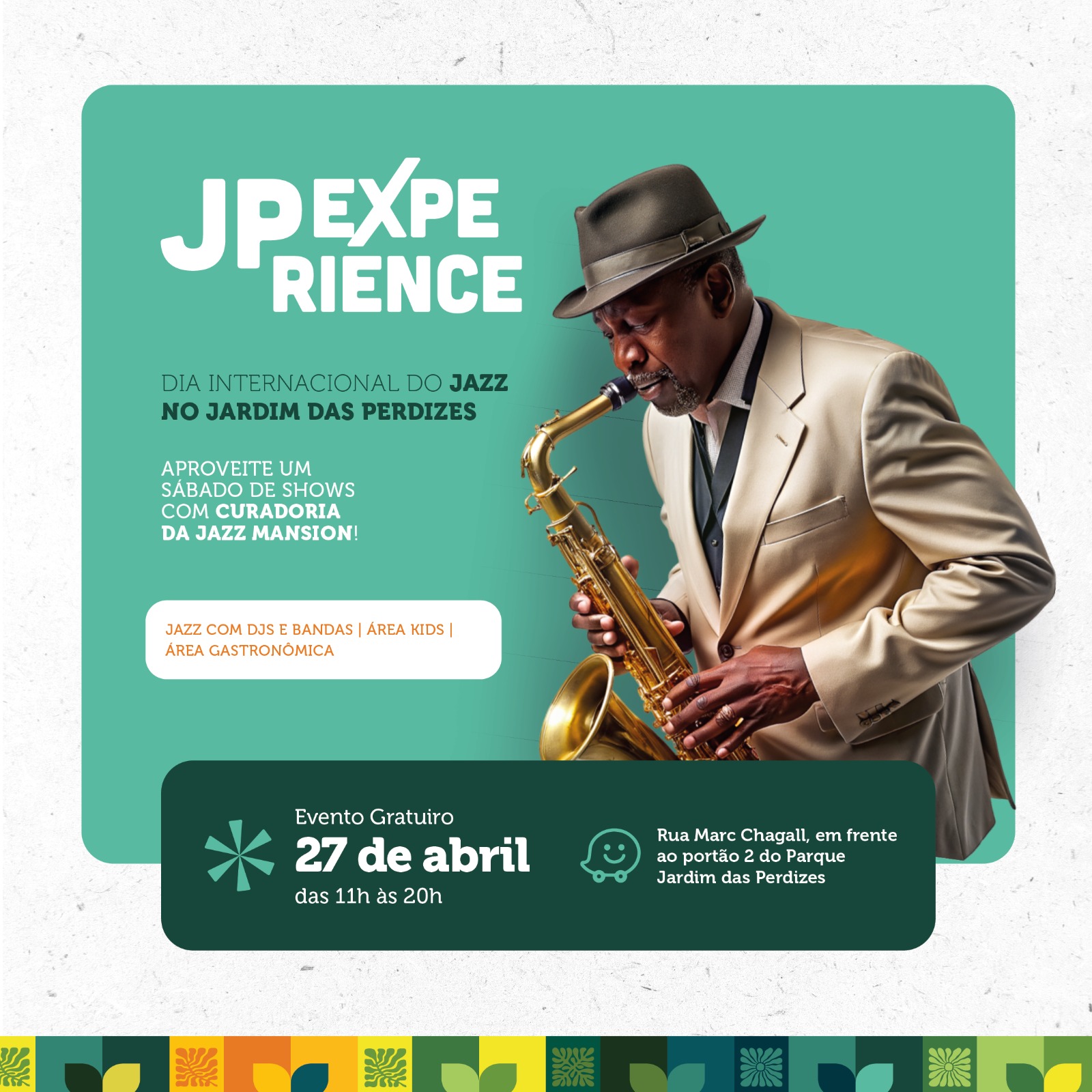Parceria entre Tecnisa e Jazz Mansion promove shows gratuitos no Jardim das Perdizes